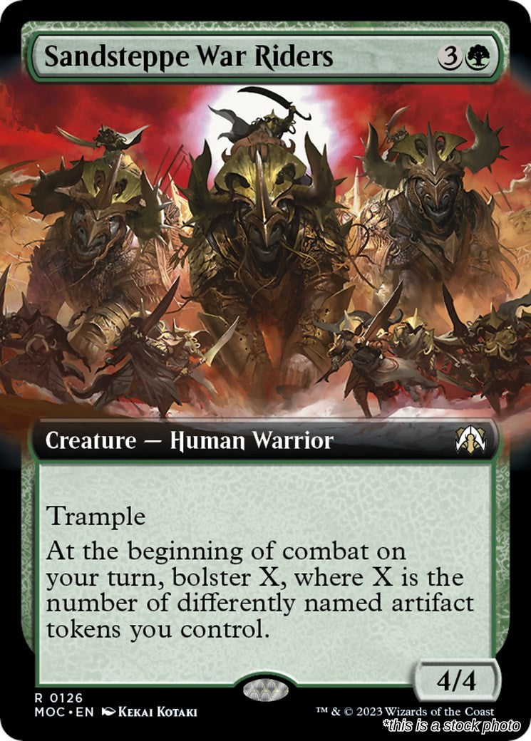 Sandsteppe War Riders (Extended Art)