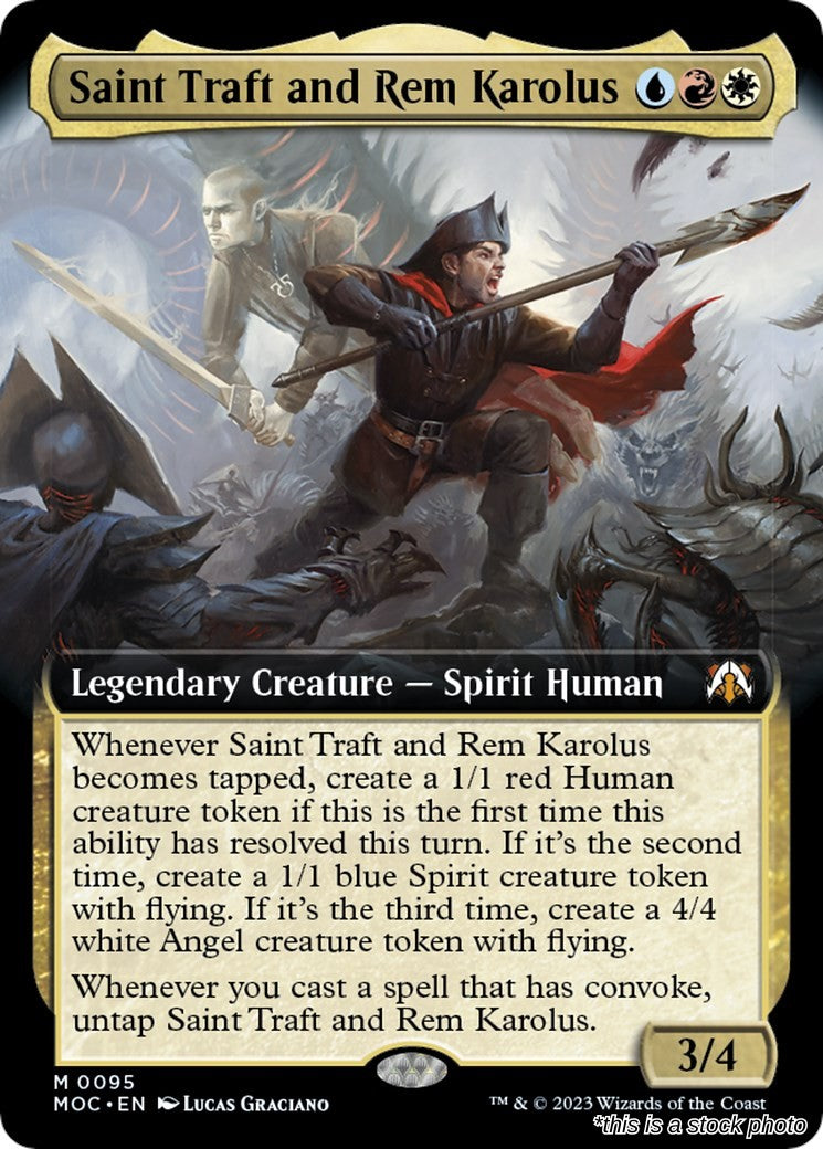 Saint Traft and Rem Karolus (Extended Art)
