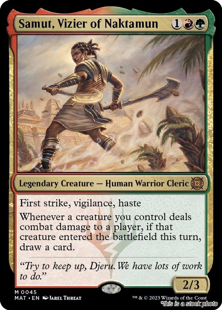 Samut, Vizier of Naktamun