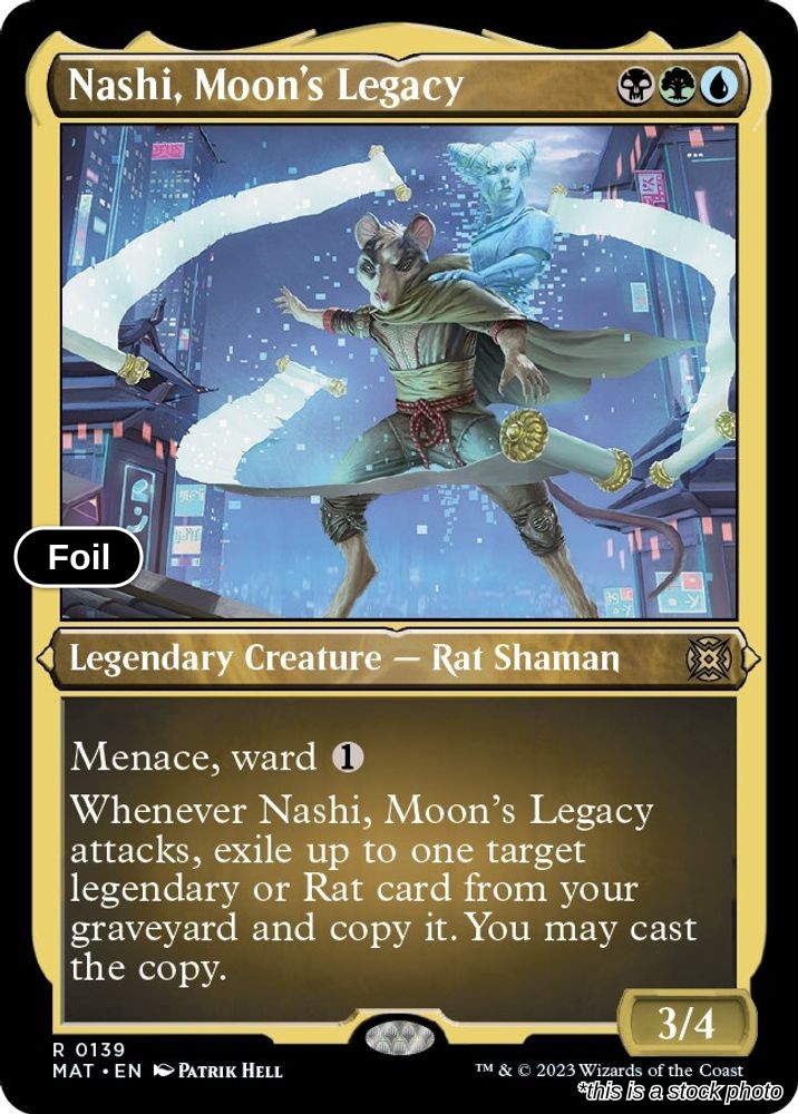 Nashi, Moon's Legacy (Foil Etched)