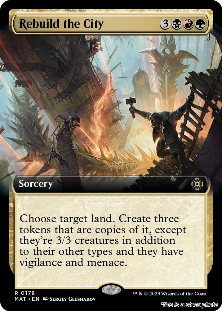 Rebuild the City (Extended Art)