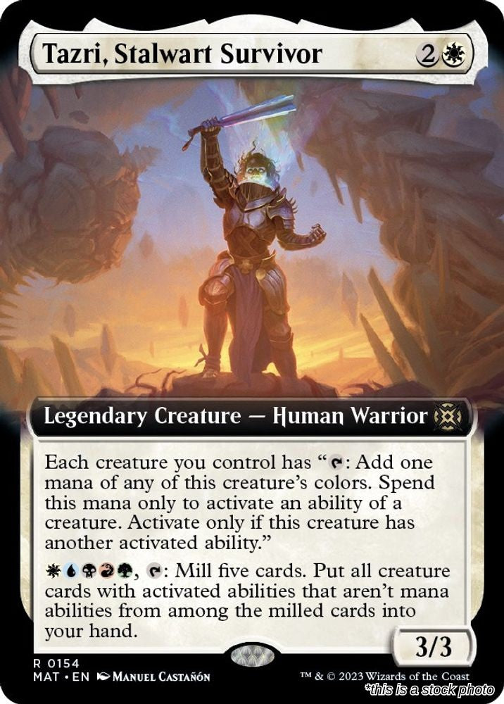Tazri, Stalwart Survivor (Extended Art)