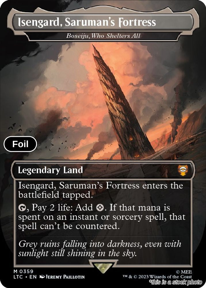Isengard, Saruman's Fortress - Boseiju, Who Shelters All (Borderless)