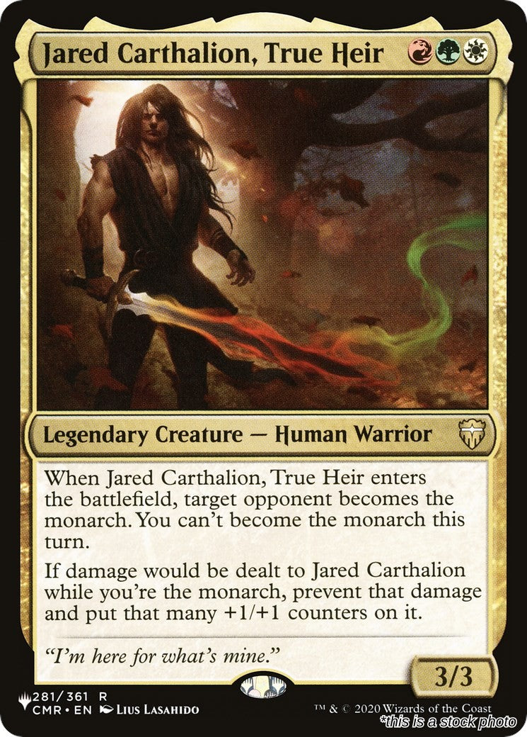 Jared Carthalion, True Heir