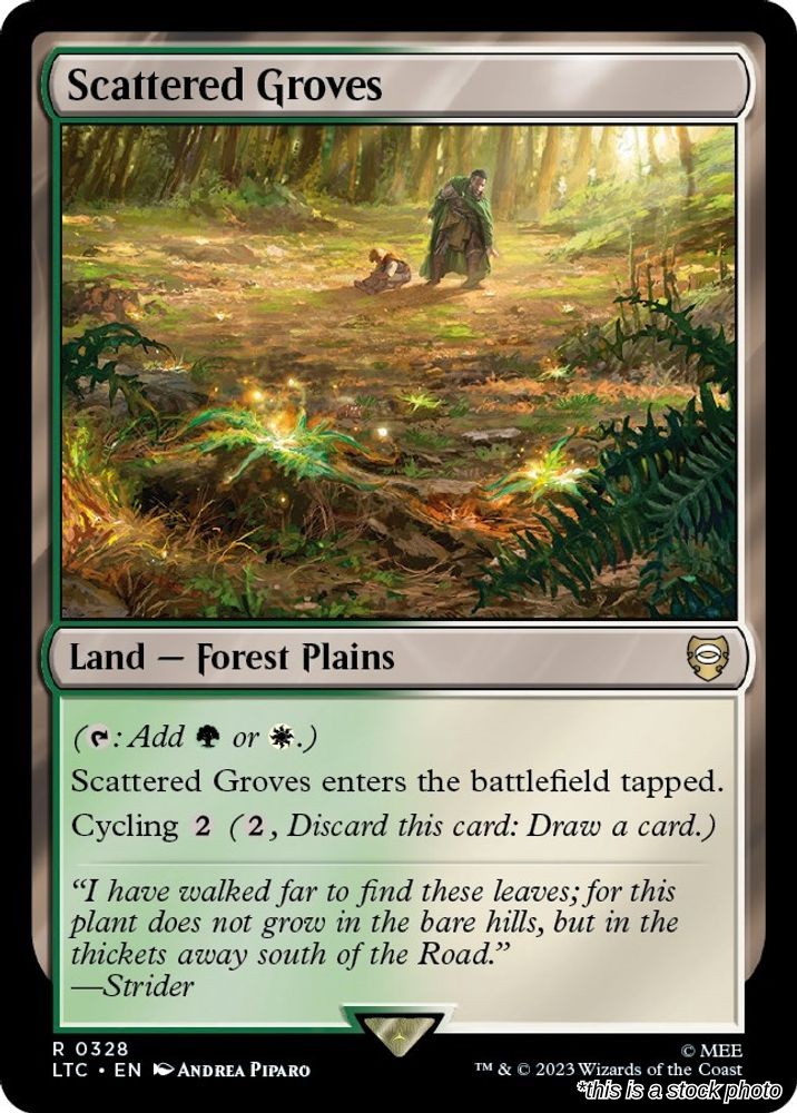Scattered Groves