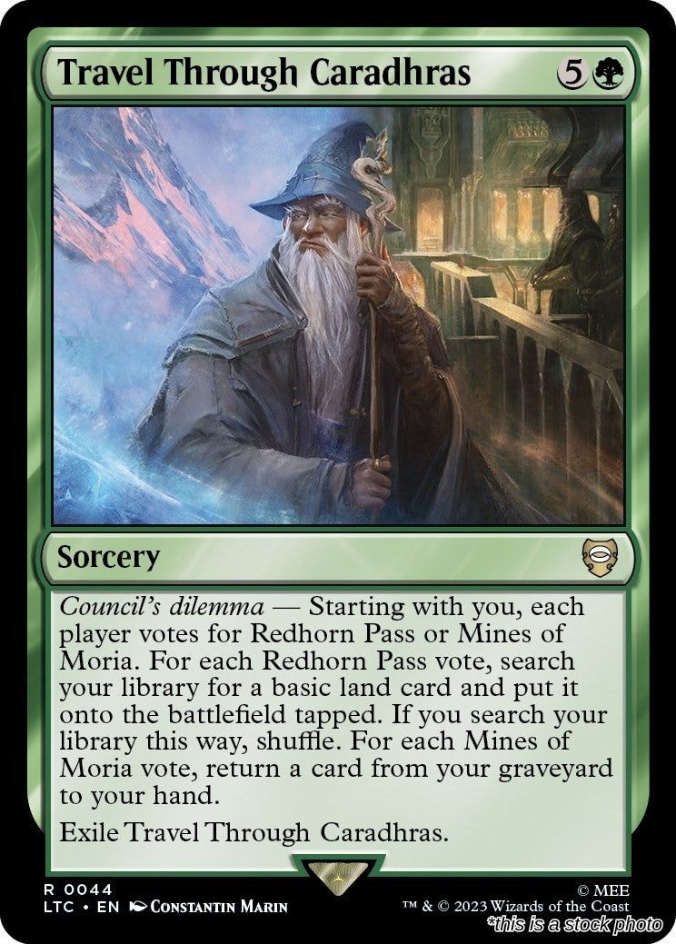 Travel Through Caradhras