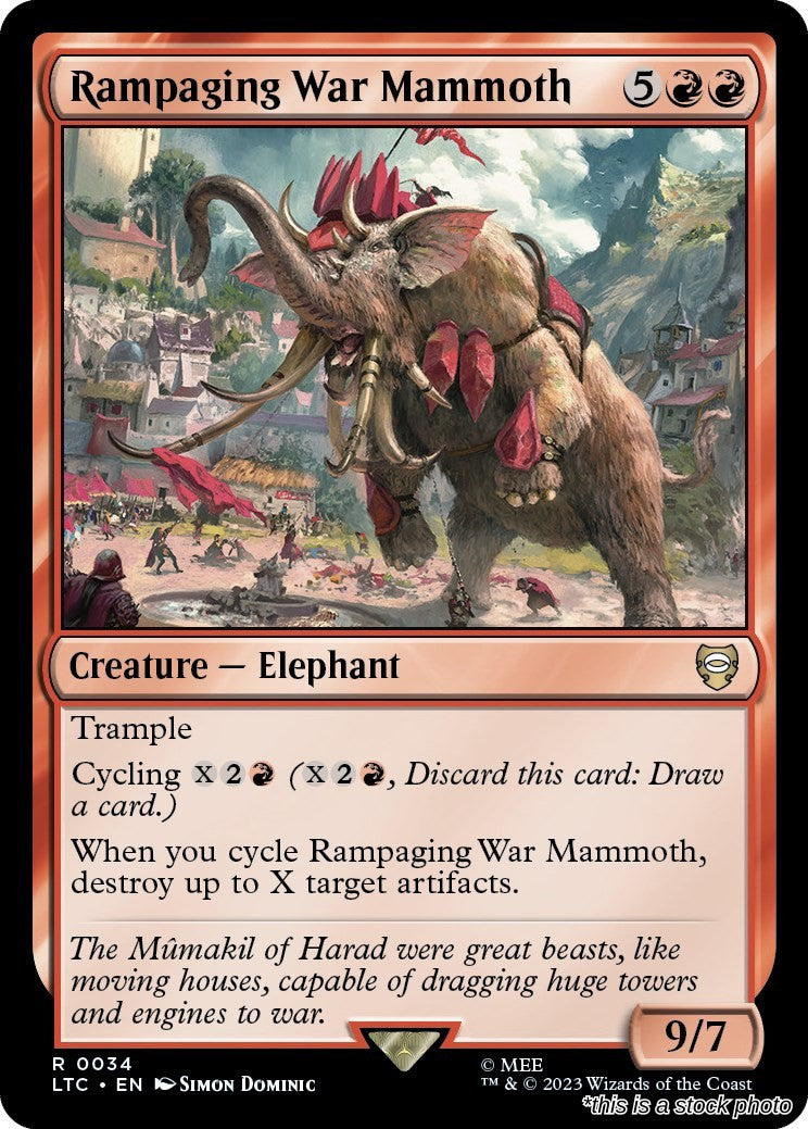 Rampaging War Mammoth