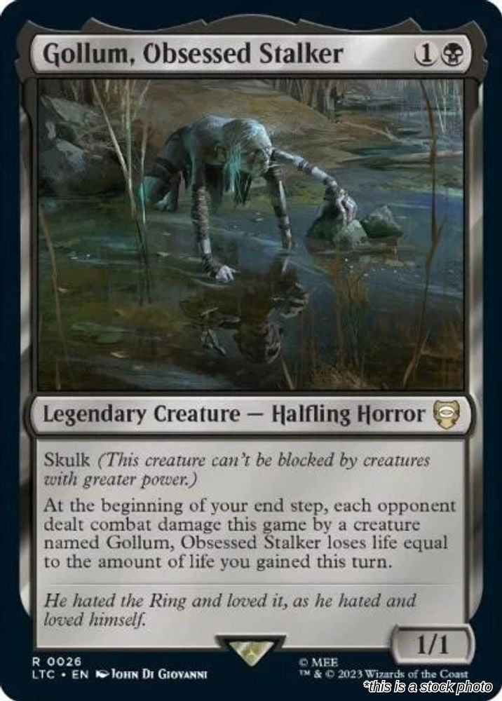 Gollum, Obsessed Stalker
