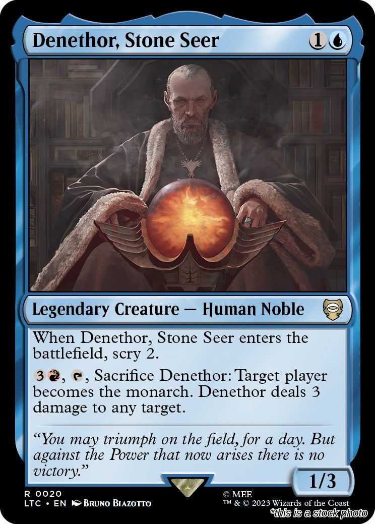 Denethor, Stone Seer