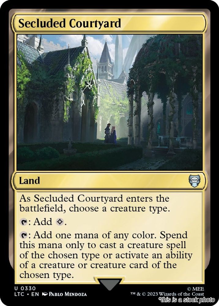 Secluded Courtyard