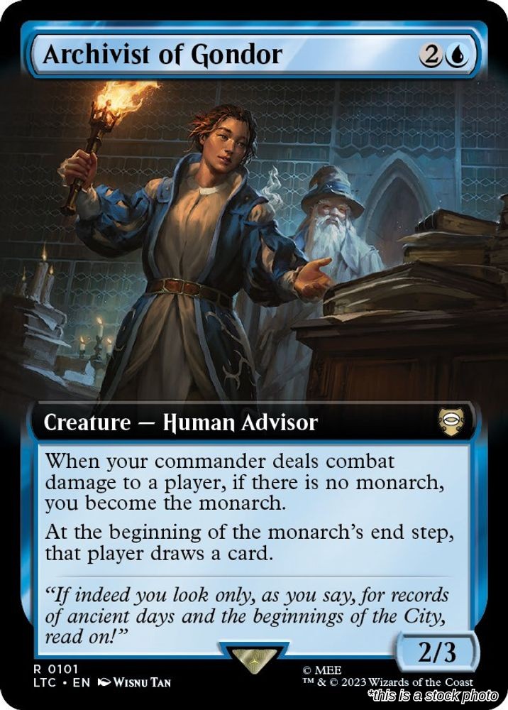 Archivist of Gondor (Extended Art)