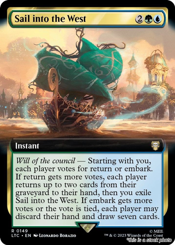Sail into the West (Extended Art)