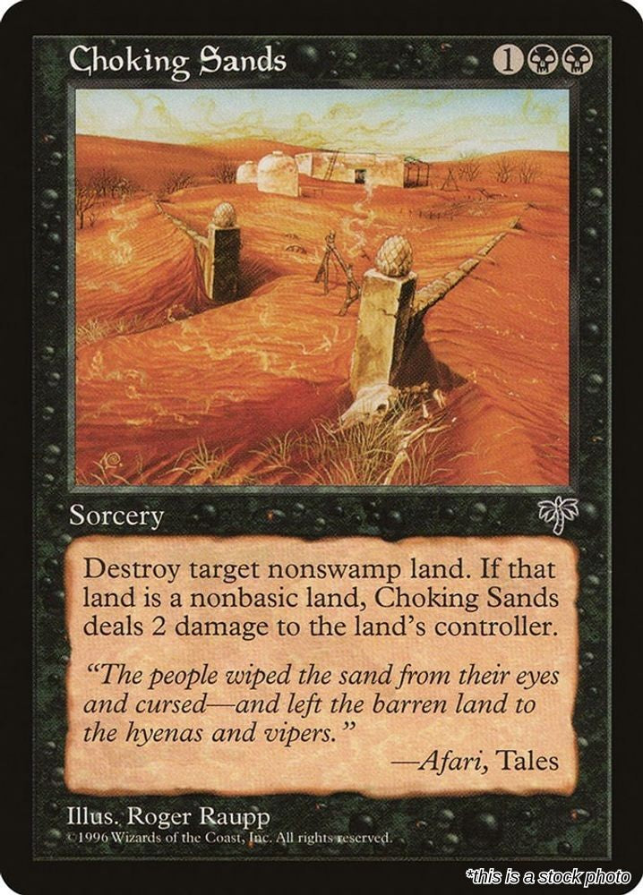 Choking Sands