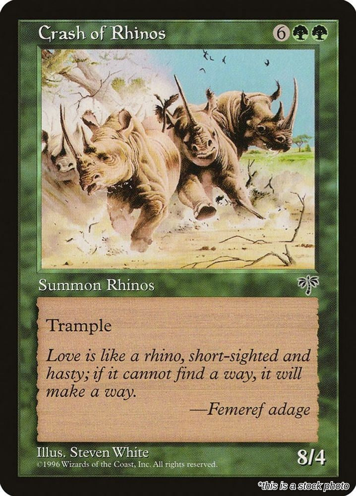 Crash of Rhinos