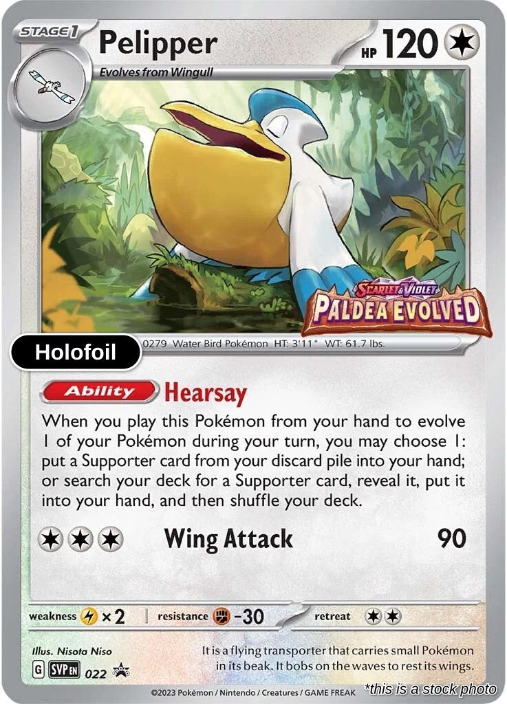 Pelipper - 022 (Prerelease)