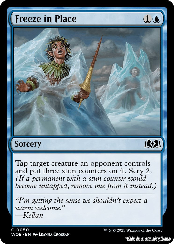 Freeze in Place