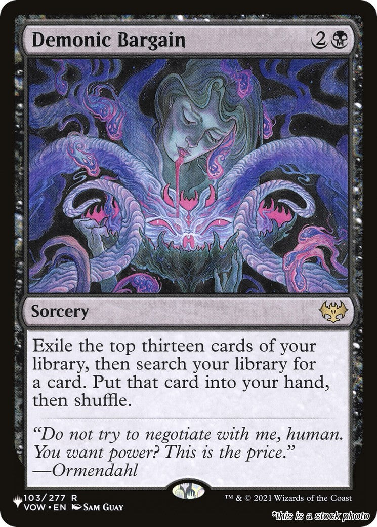 Demonic Bargain
