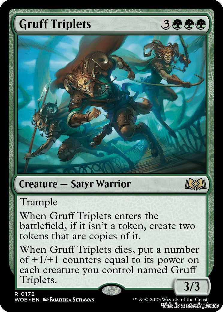 Gruff Triplets