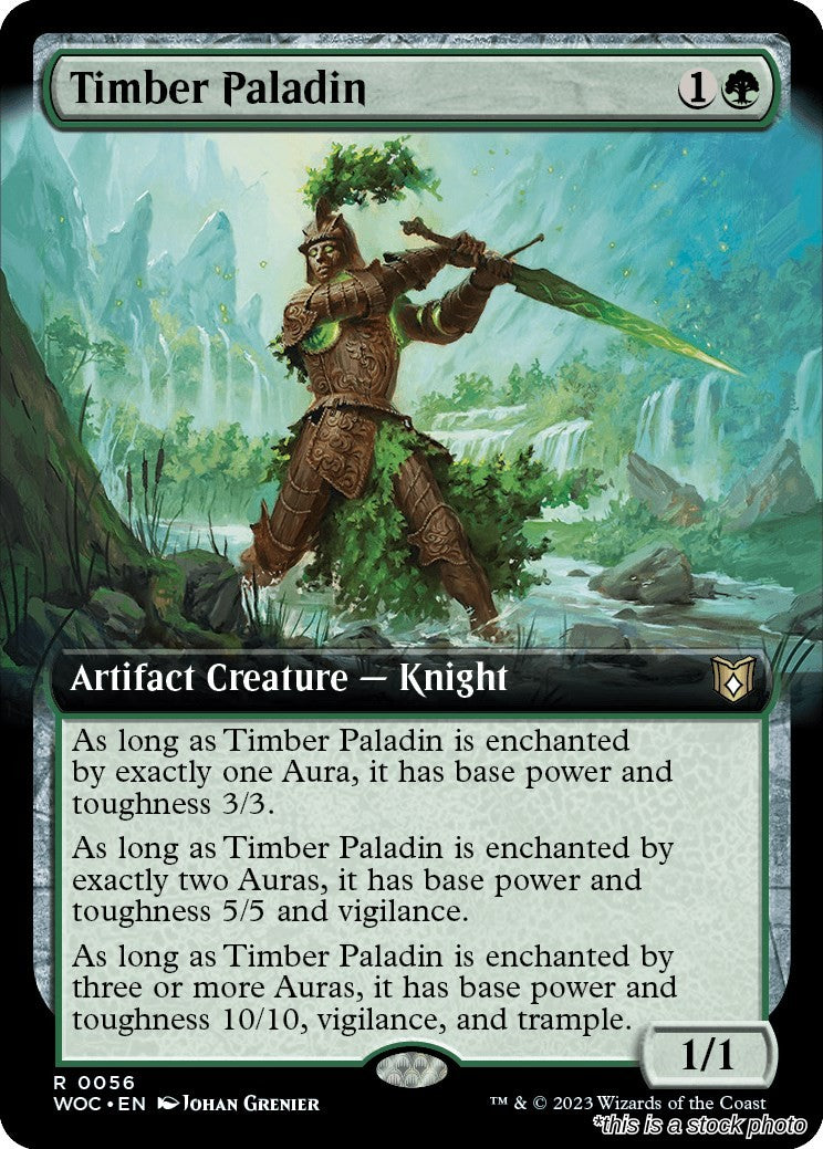 Timber Paladin (Extended Art)