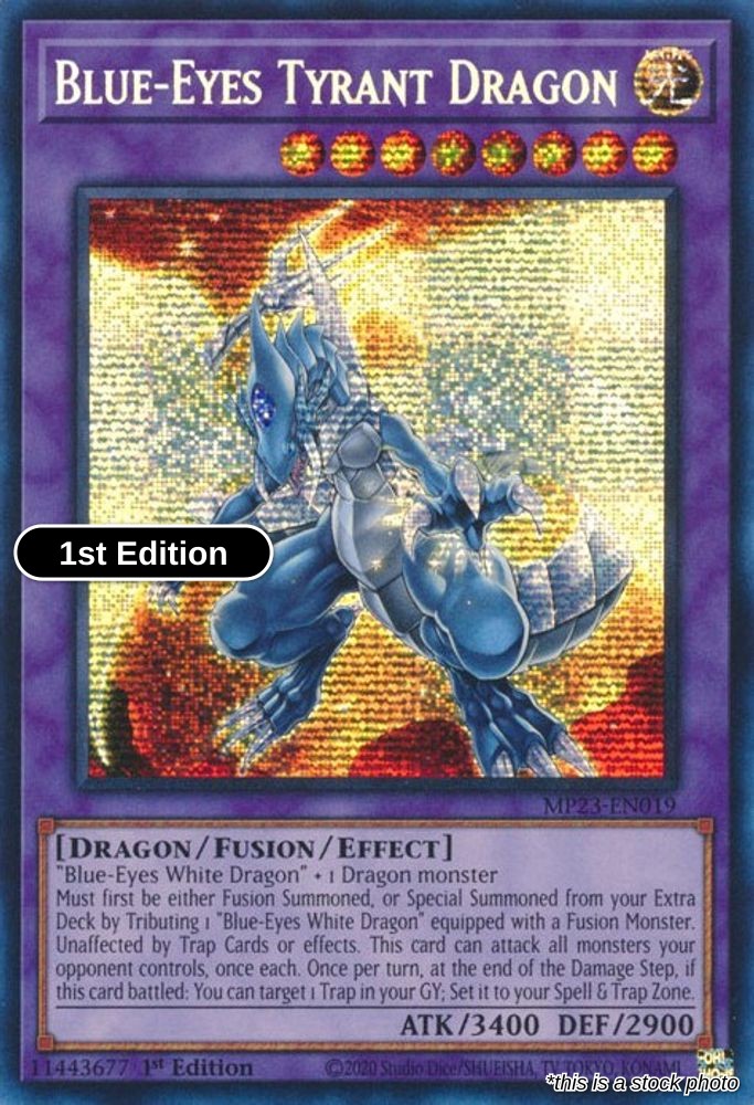 Blue-Eyes Tyrant Dragon