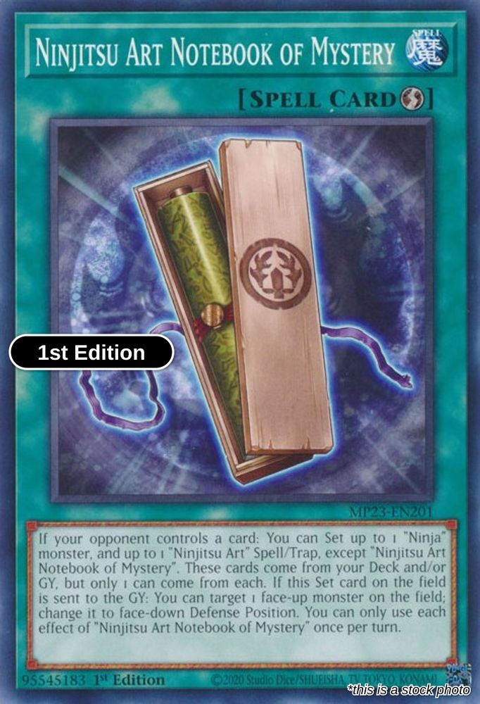 Ninjitsu Art Notebook of Mystery