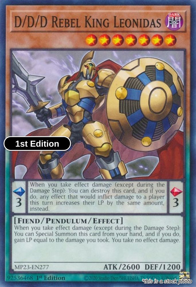 D/D/D Rebel King Leonidas