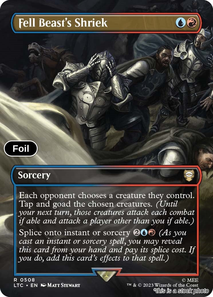 Fell Beast's Shriek (Borderless)