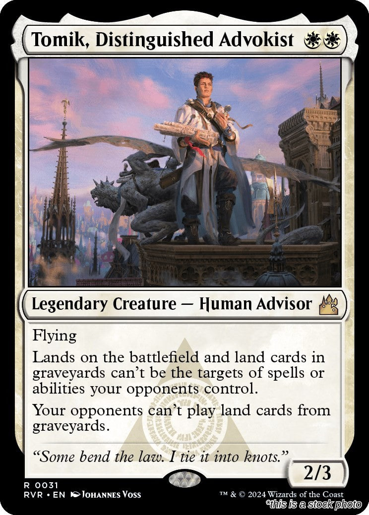 Tomik, Distinguished Advokist