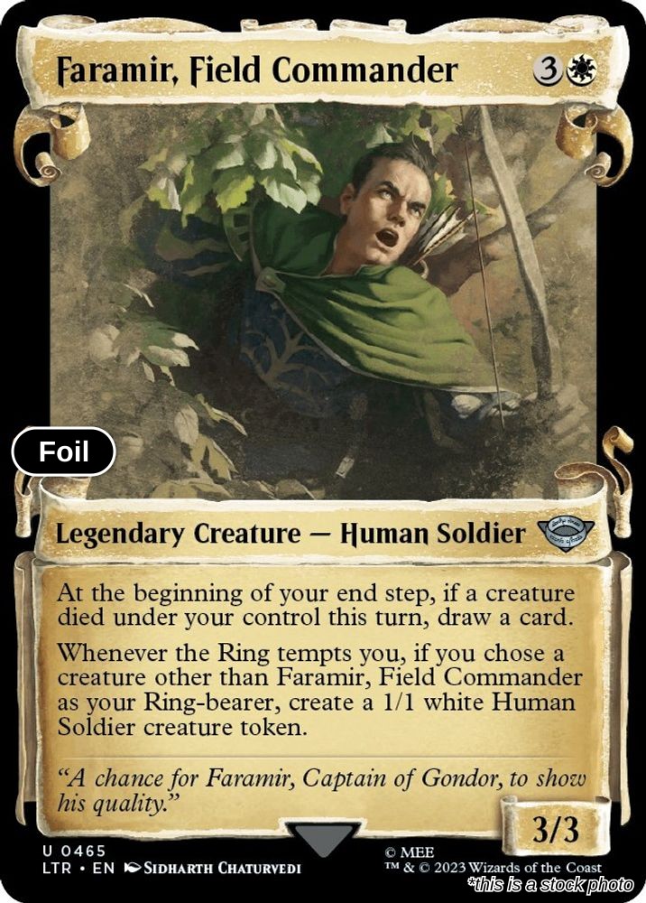 Faramir, Field Commander (Showcase Scrolls)
