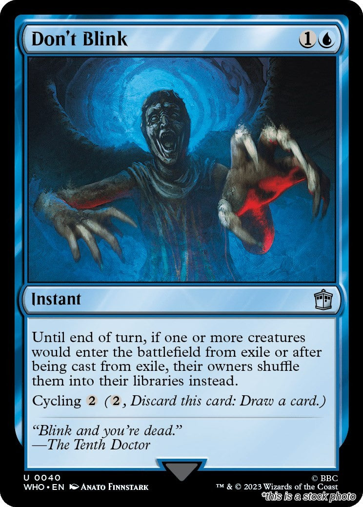 Don't Blink