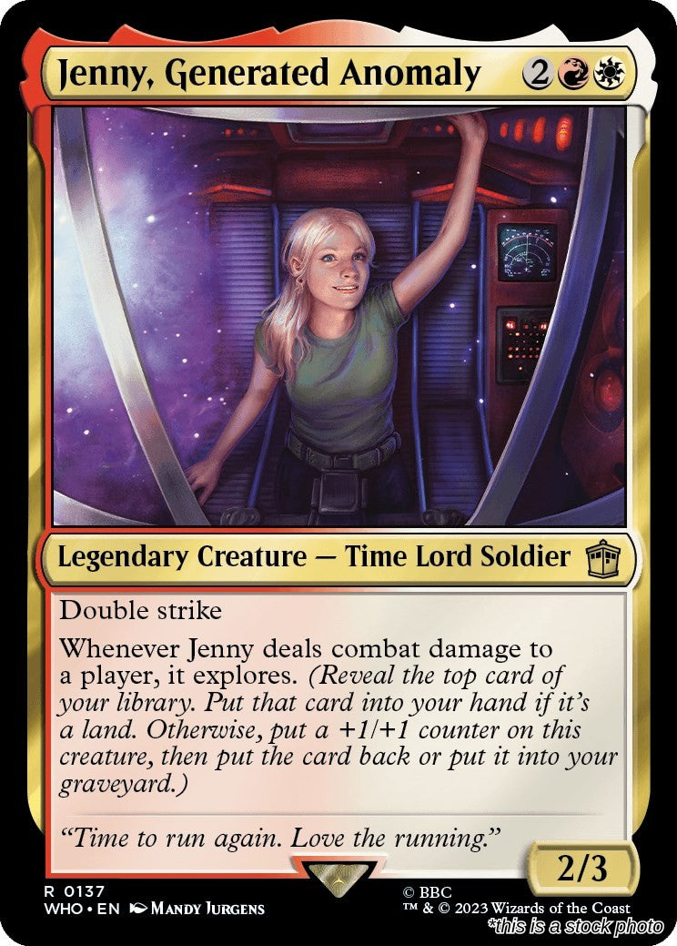 Jenny, Generated Anomaly