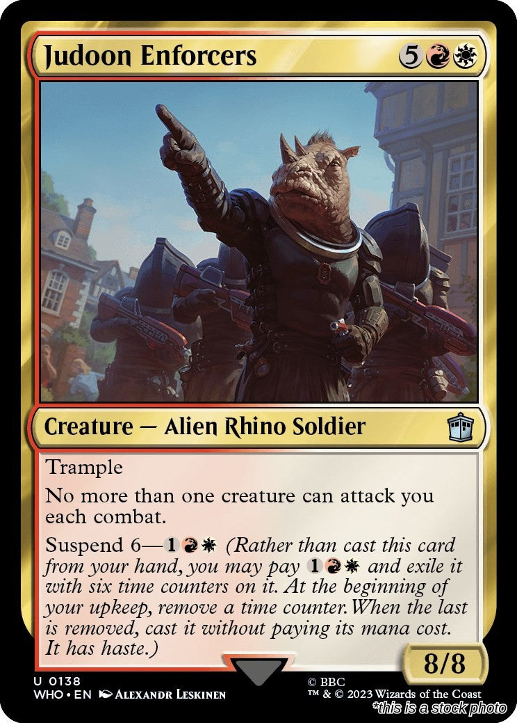 Judoon Enforcers
