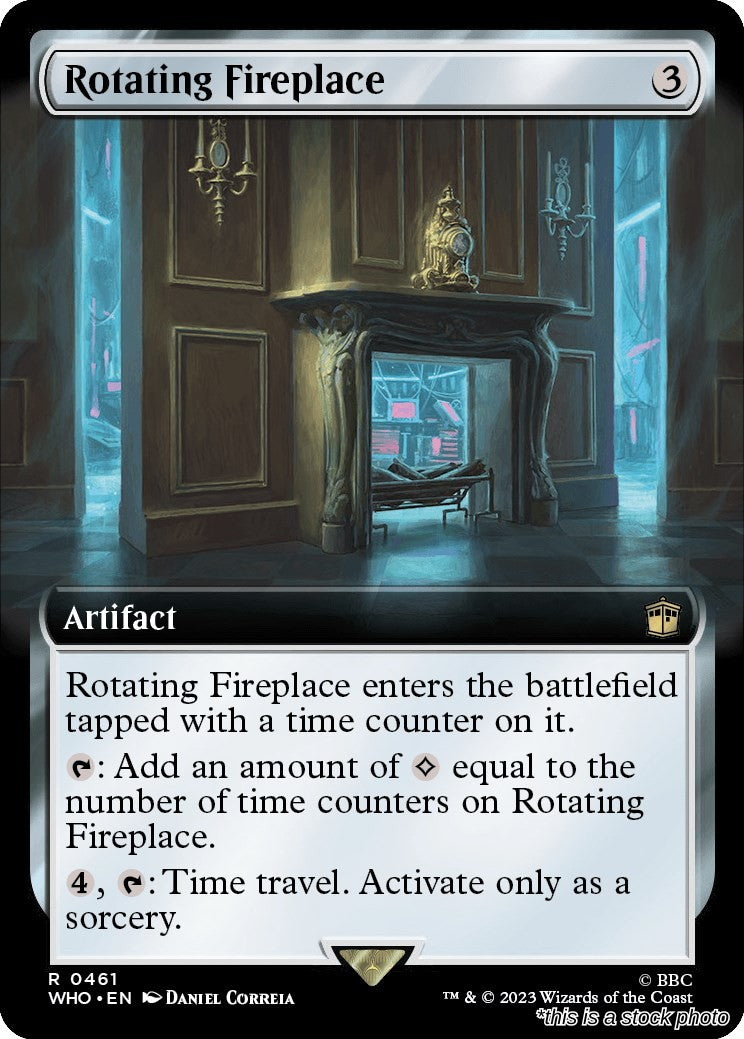 Rotating Fireplace (Extended Art)