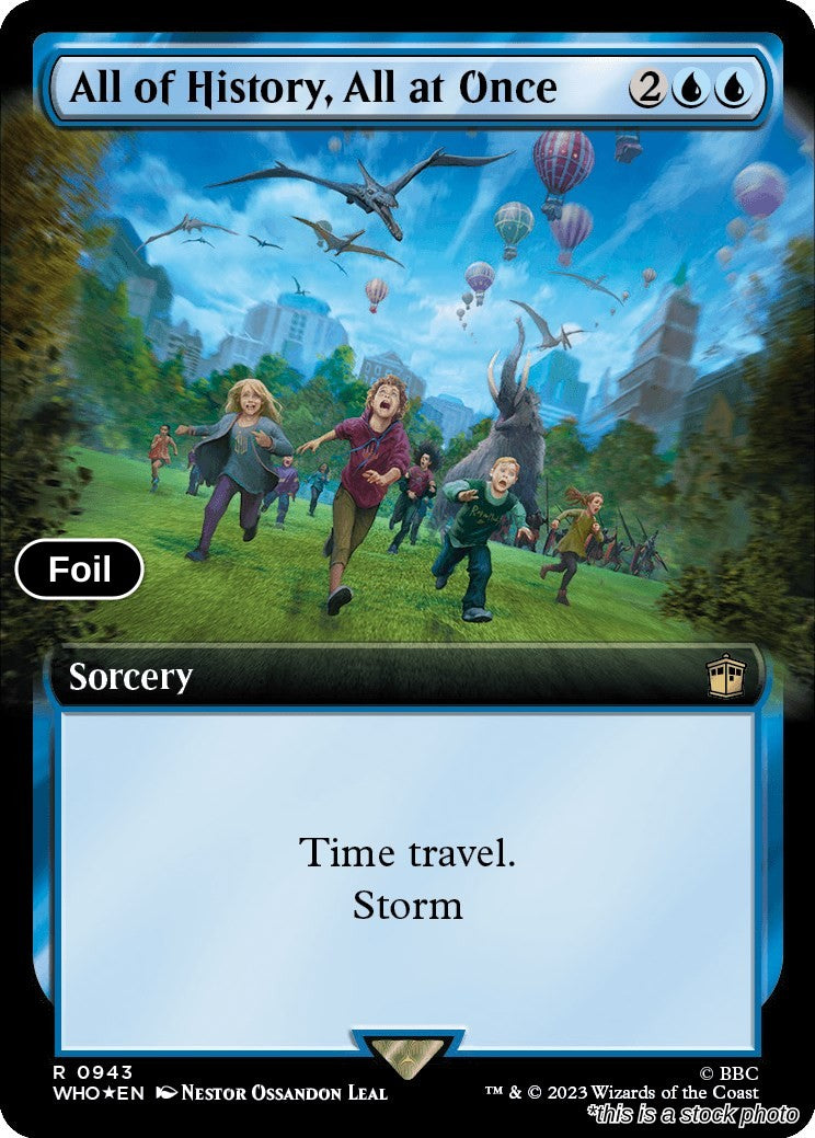 All of History, All at Once (Extended Art) (Surge Foil)