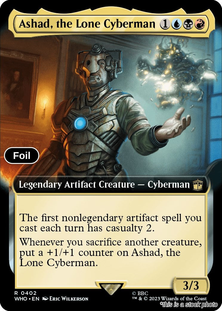 Ashad, the Lone Cyberman (Extended Art)