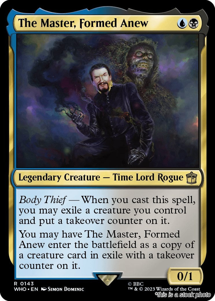 The Master, Formed Anew