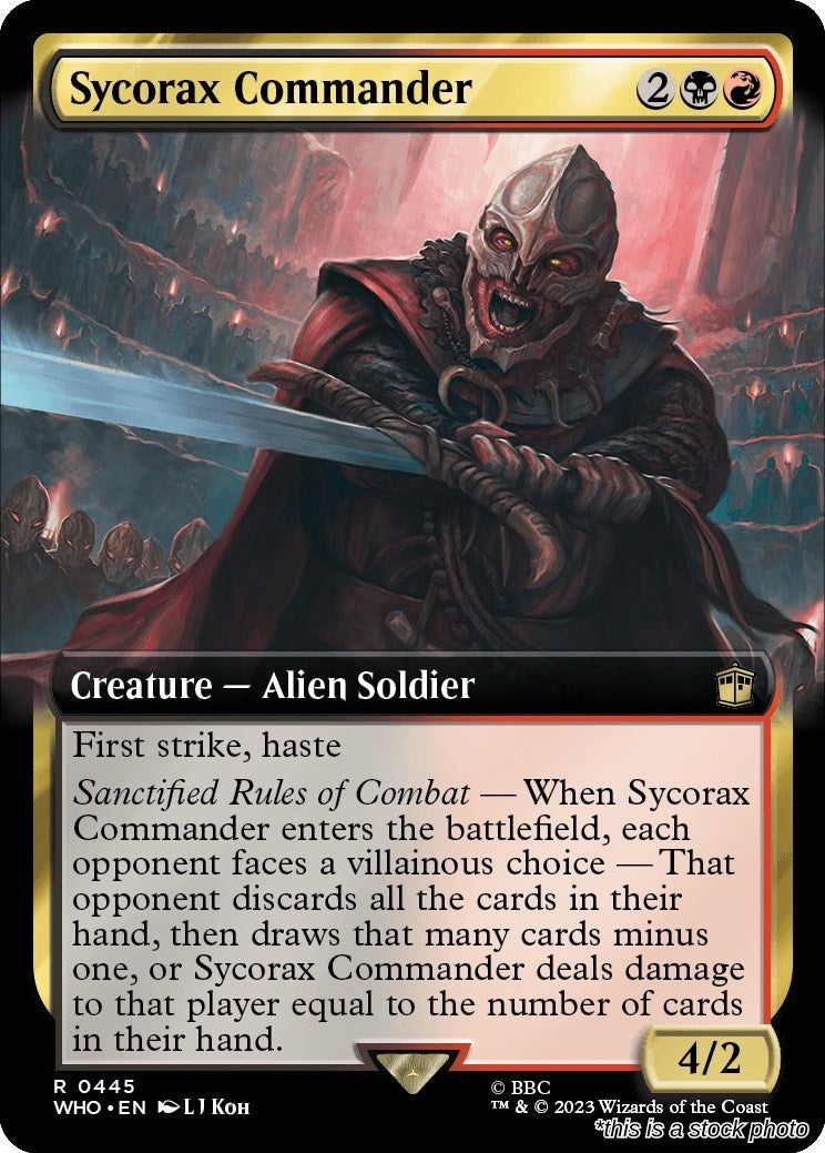 Sycorax Commander (Extended Art)