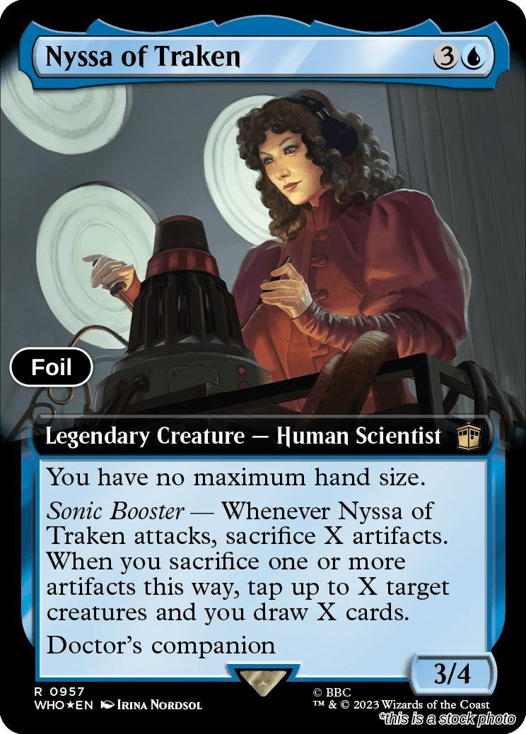 Nyssa of Traken (Extended Art) (Surge Foil)