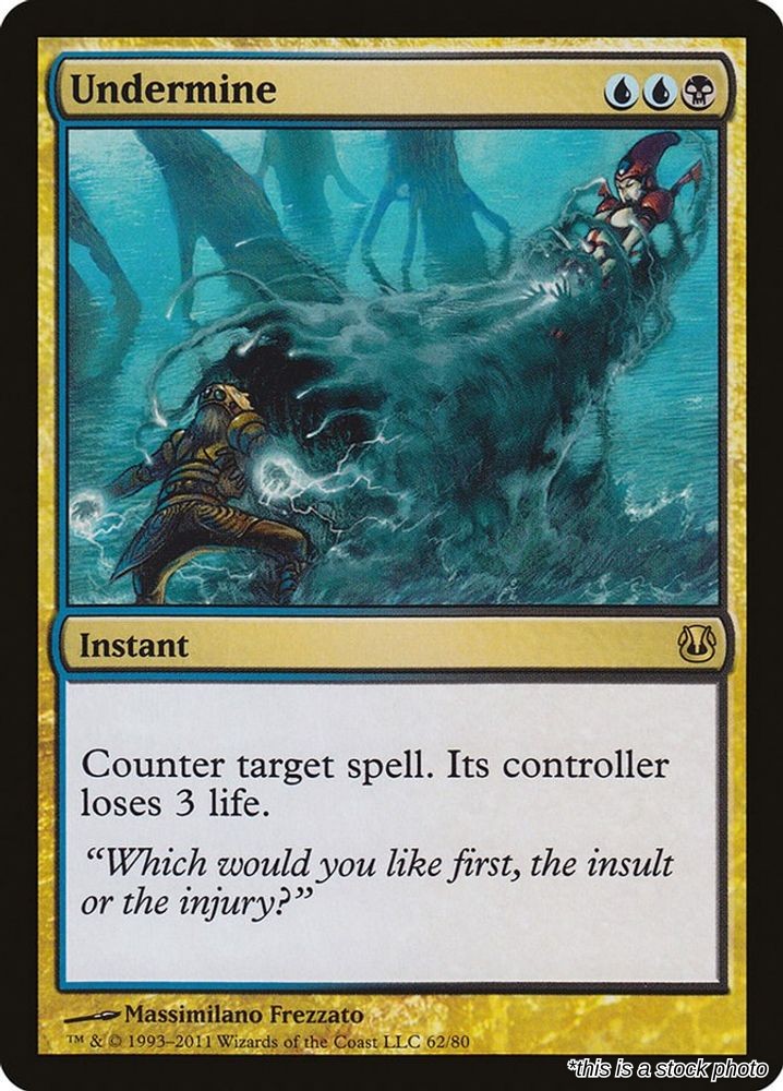 Undermine
