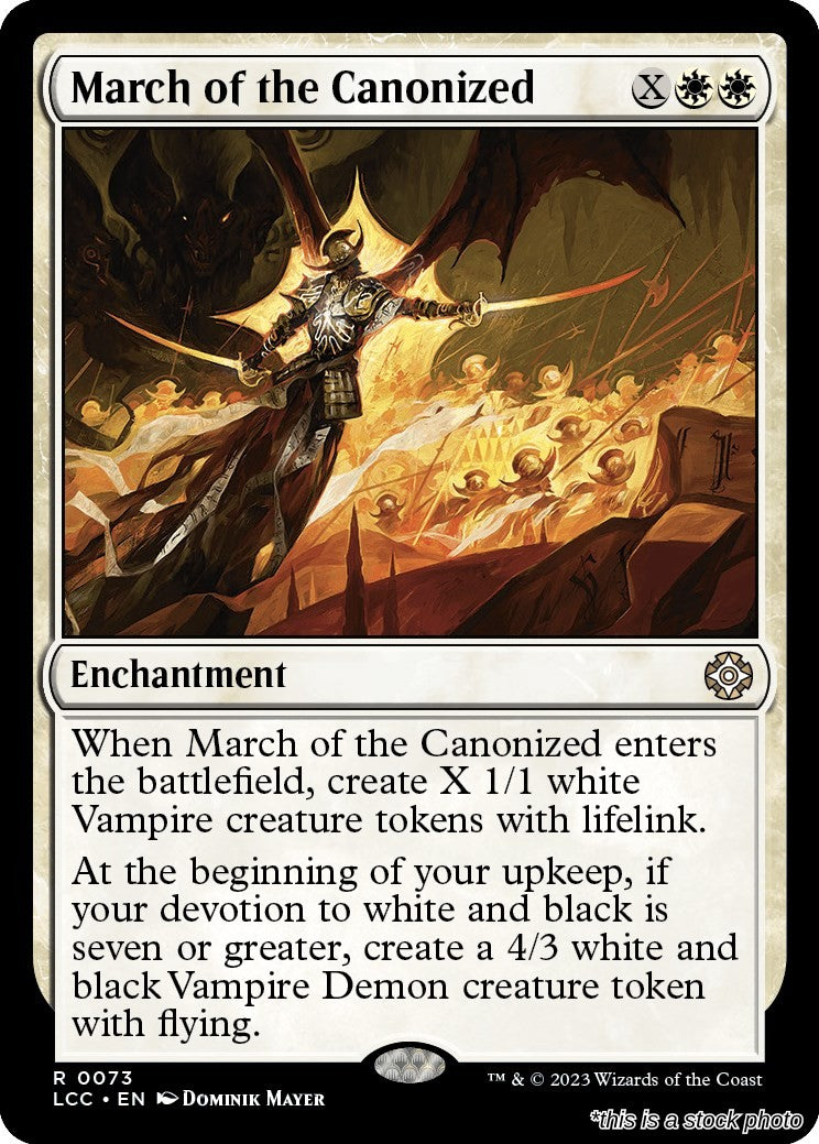 March of the Canonized