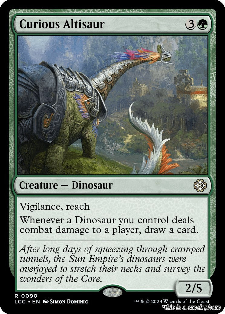 Curious Altisaur