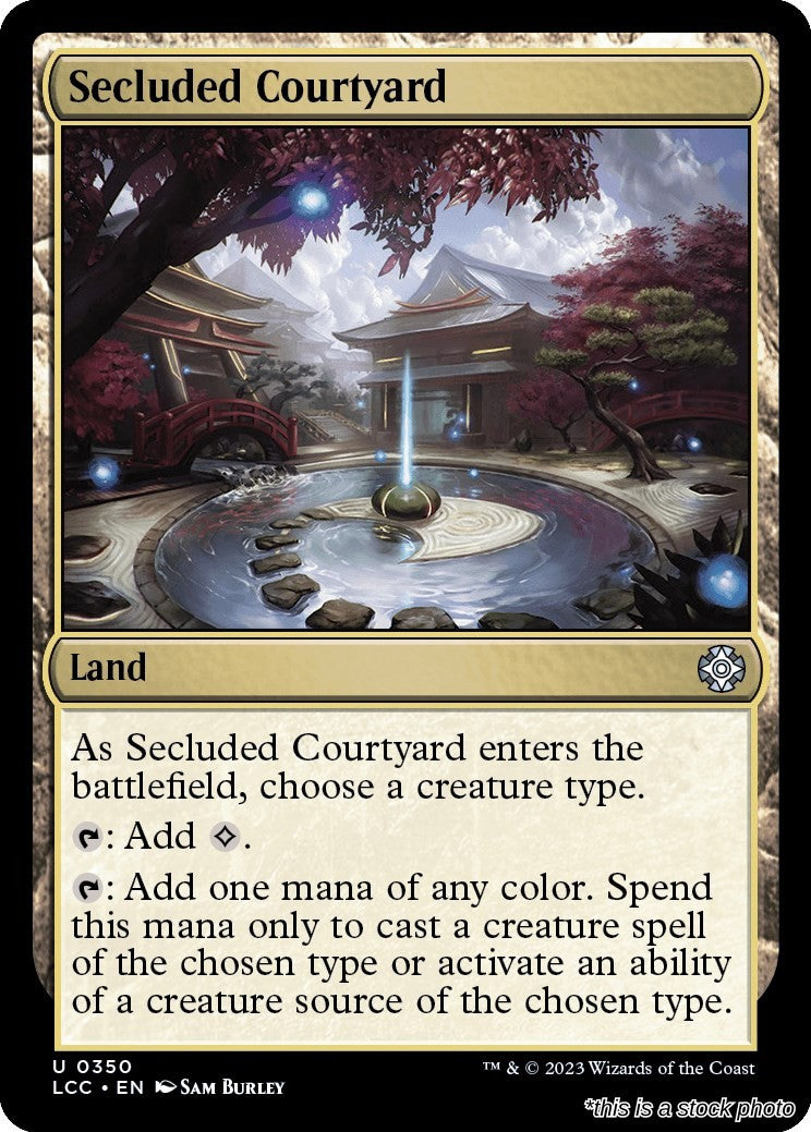 Secluded Courtyard