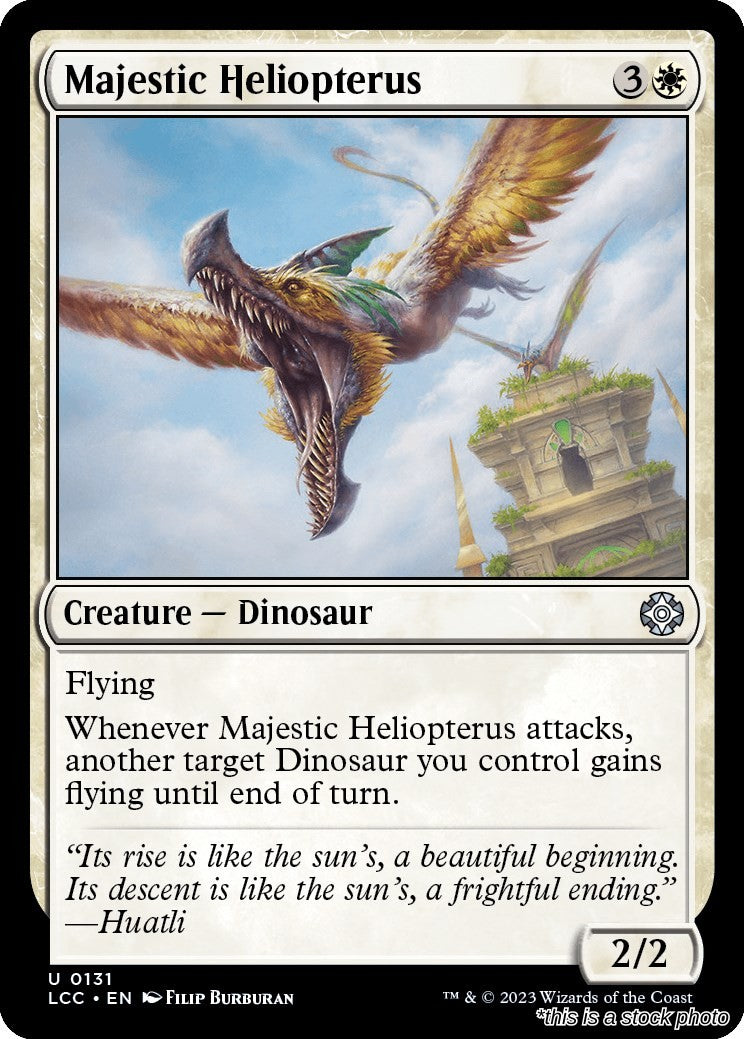 Majestic Heliopterus