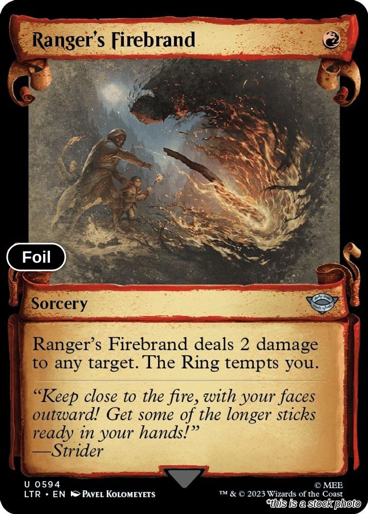 Ranger's Firebrand (Showcase Scrolls)