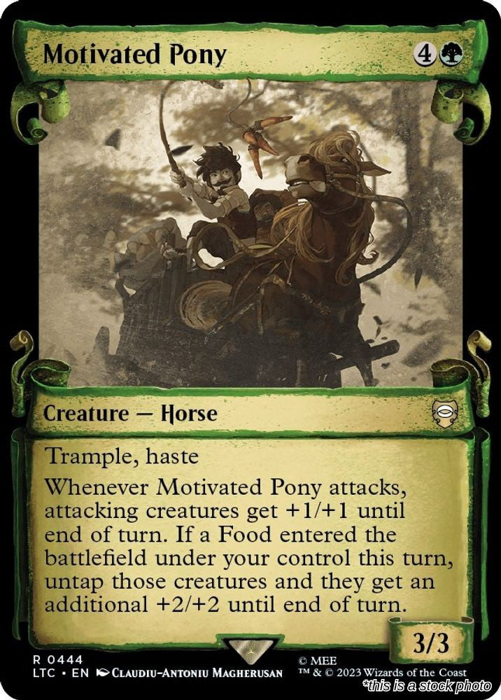 Motivated Pony (Showcase Scrolls)