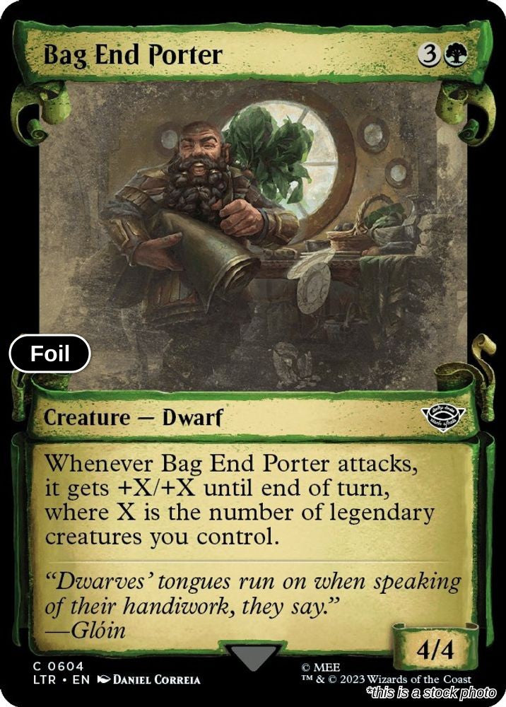 Bag End Porter (Showcase Scrolls)