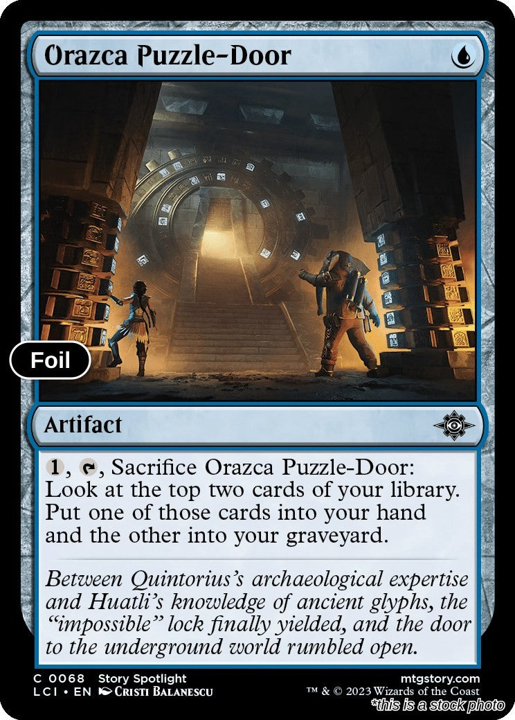 Orazca Puzzle-Door