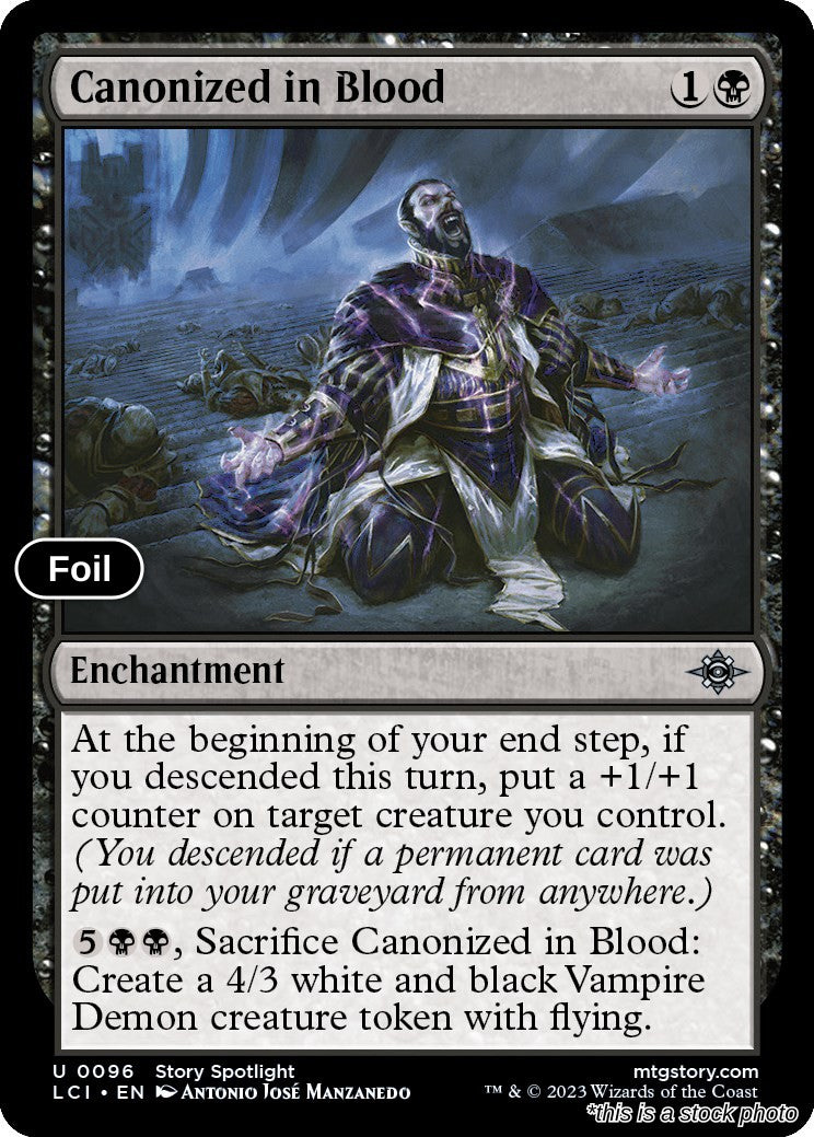 Canonized in Blood
