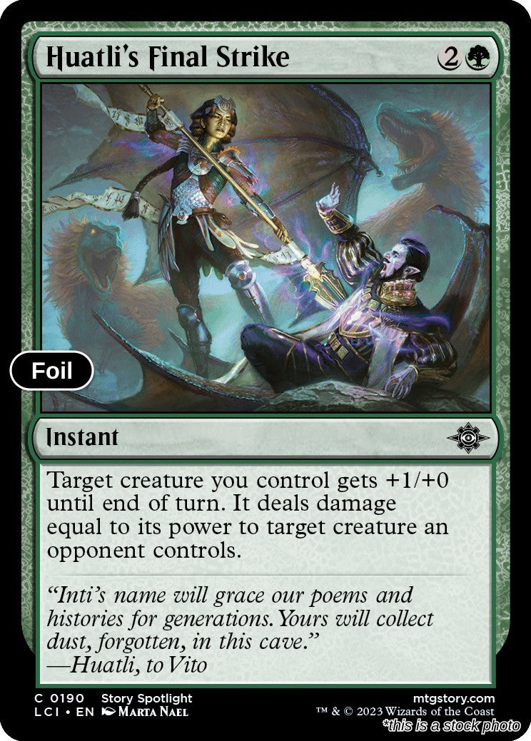 Huatli's Final Strike