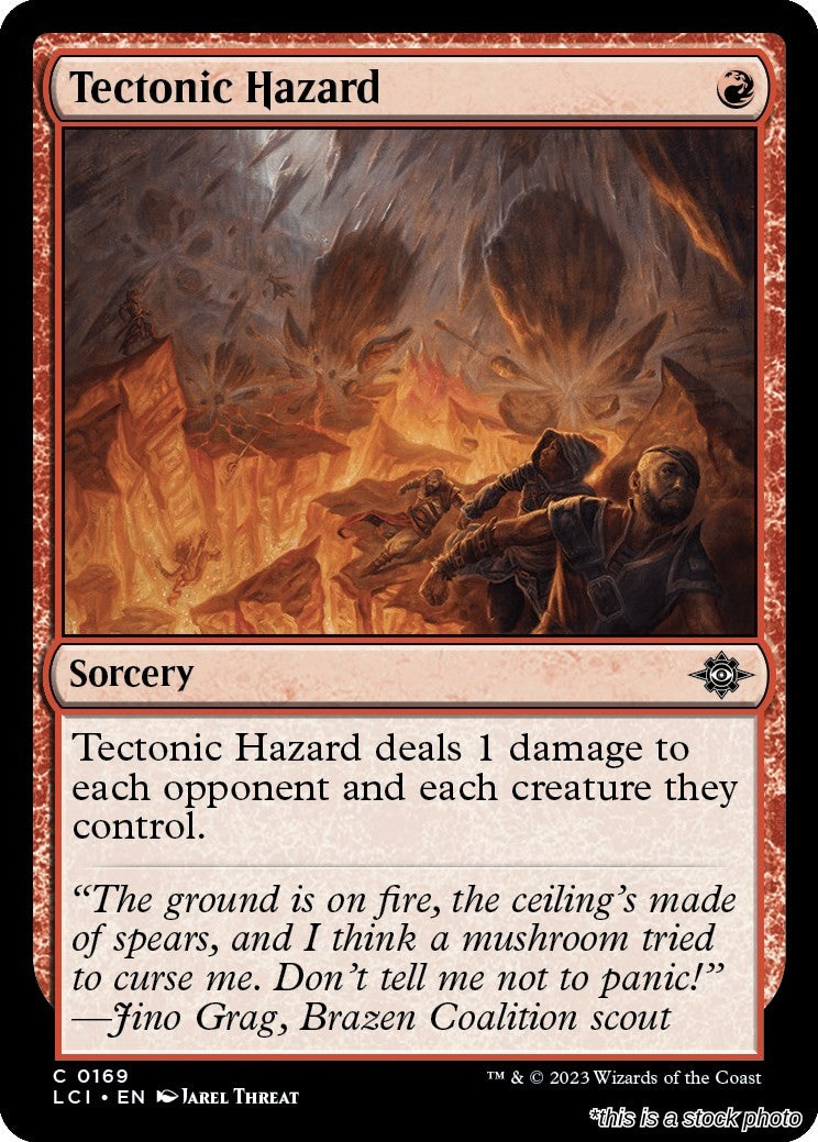 Tectonic Hazard